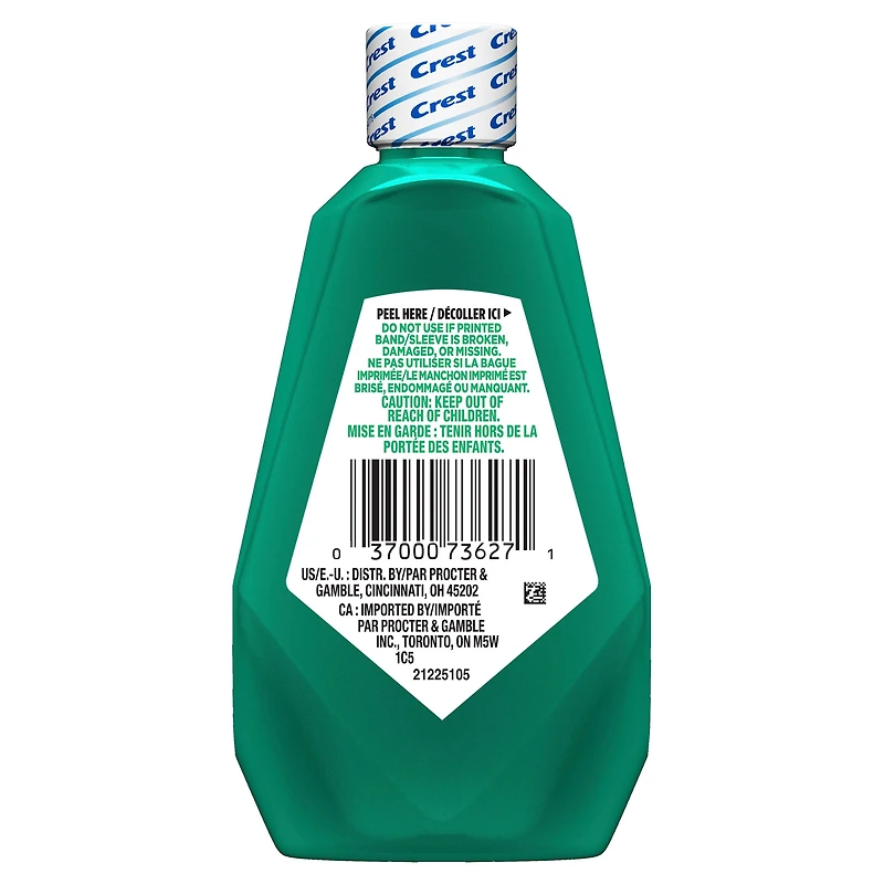 Rince-bouche Crest Scope Outlast, Menthe fraîche