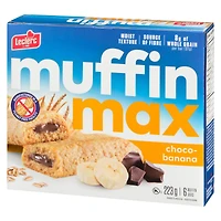 Muffin Max Choco Bananes Barres 223g / 6 barres muffin