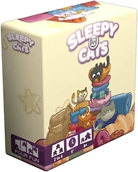 Sleepy Cats – Jeu de cartes familial relaxant – Version anglaise