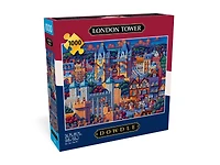 Buffalo Games London Tower Puzzle imbriqué de 1000 pièces pour adultes de 14 à 99 ans
