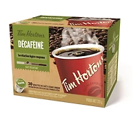 Café léger décaféiné Decaf de Tim Hortons de torréfaction moyen