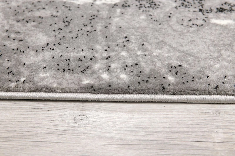 Rug Branch Montage Collection Modern Damask Runner Area Rug