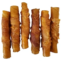 Rollover Chicken Wrapped Porkhide Twists, 6pk