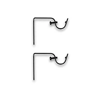 hometrends Single Bracket Pair, Black