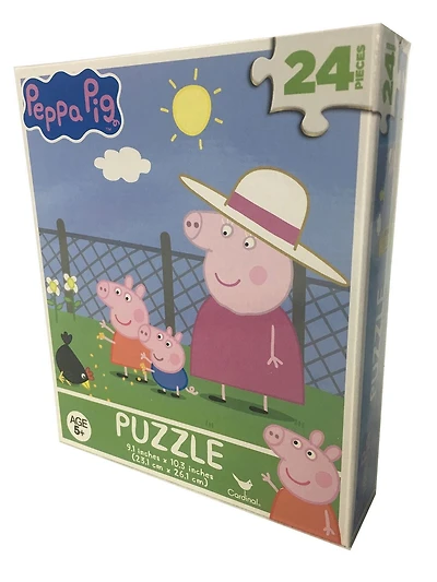 Cardinal Games Peppa Pig 24-Piece Puzzle