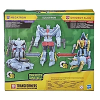 Transformers Bumblebee Cyberverse Adventures Dinobots Unite Toys Dino Combiners Slugtron 2-Pack Action Figures, Ages 6 and Up, 4.5-inch