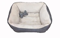 Vibrant Life Medium Cuddler Dog Bed with Toy
