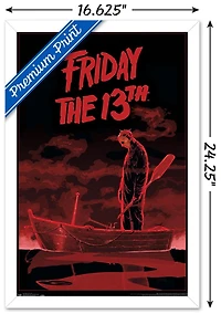 Friday The 13th - Boat Wall Poster, 22.375" x 34"