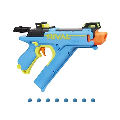 Nerf Rival Vision XXII-800 Blaster, Most Accurate Nerf Rival System, Adjustable Sight, Integrated Magazine, 8 Nerf Rival Accu-Rounds