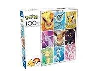 Buffalo Games - Pokémon - Pokémon Eevee Evolutions Frames - 100 Piece Jigsaw Puzzle