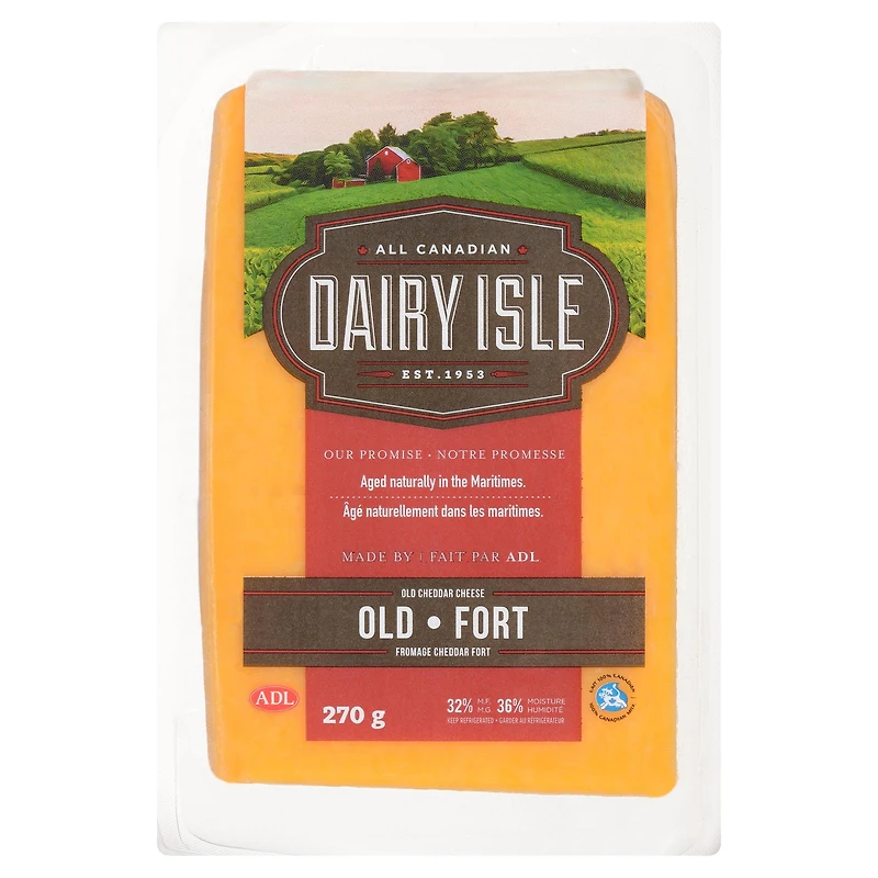 DAIRY ISLE OLD CHEDDAR CHEESE, DAIRY ISLE OLD CHEDDAR 270g