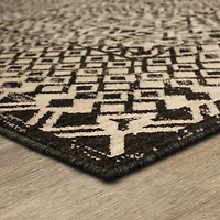 Mohawk Home Townsent Grey Polyester Area Rug