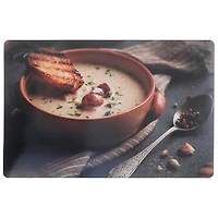 Soupe De Champignons En Plastique 12 X 18 - Ensemble De 12