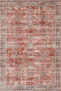 ECARPET Ruby Traditional Area Rug for Living Room, Bedroom, Dining Room, Entrance, Hallway and More.