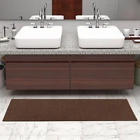 Tapis de couloir uni de la collection Oscar, 20 po x 59 po