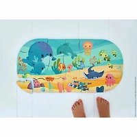Janod Puzzle de Bain Aventure Sous-Marine - Puzzle Flottant de 28 Pièces en EVA pour Enfants - 3 ans et + - J04727