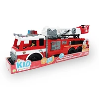 Kid Connection Ensemble De Jeu Camion De Pompiers, 10 Pièces, Son Et Lumière
