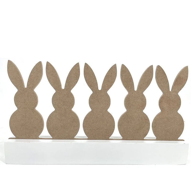 Dessus de table en bois de lapin