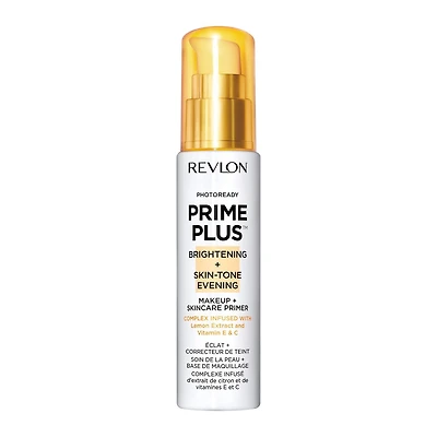 Revlon Photoready Prime Plus Brightening + Skin-Tone Evening Makeup + Skincare Primer, All Skin Types Primer