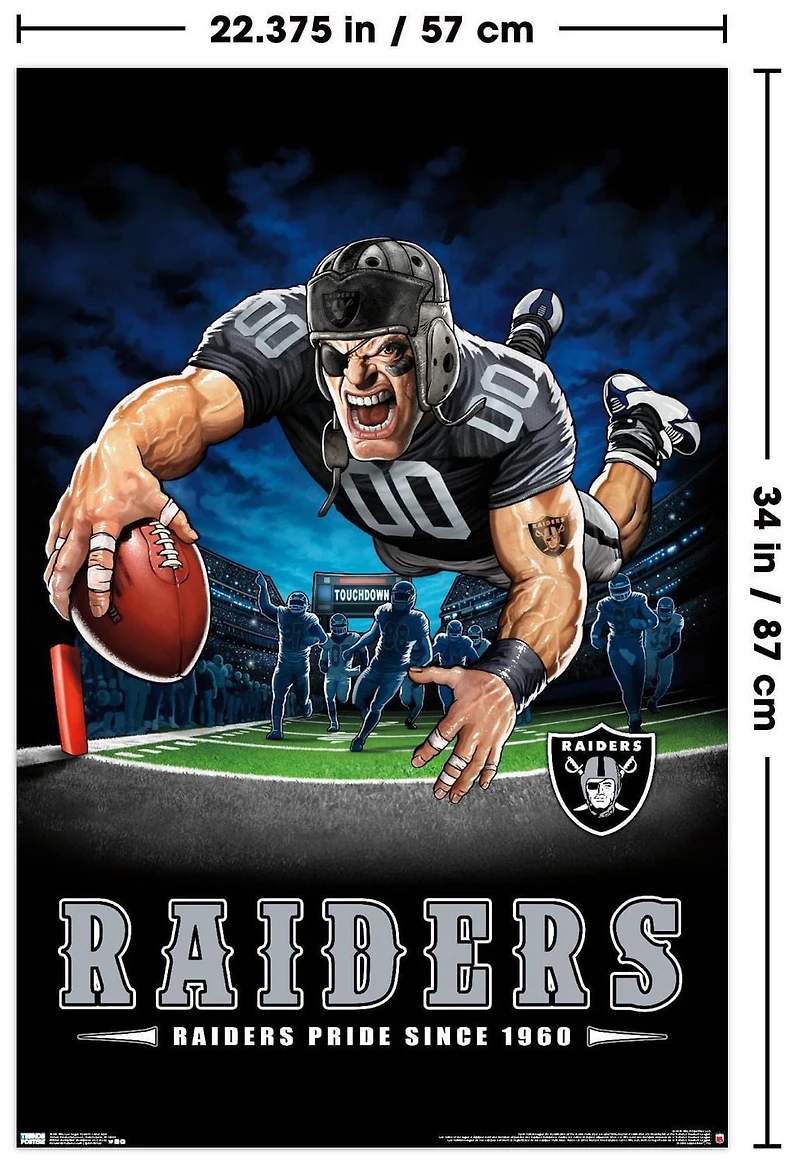 NFL Las Vegas Raiders – Zone d'en-but 20