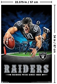 NFL Las Vegas Raiders – Zone d'en-but 20
