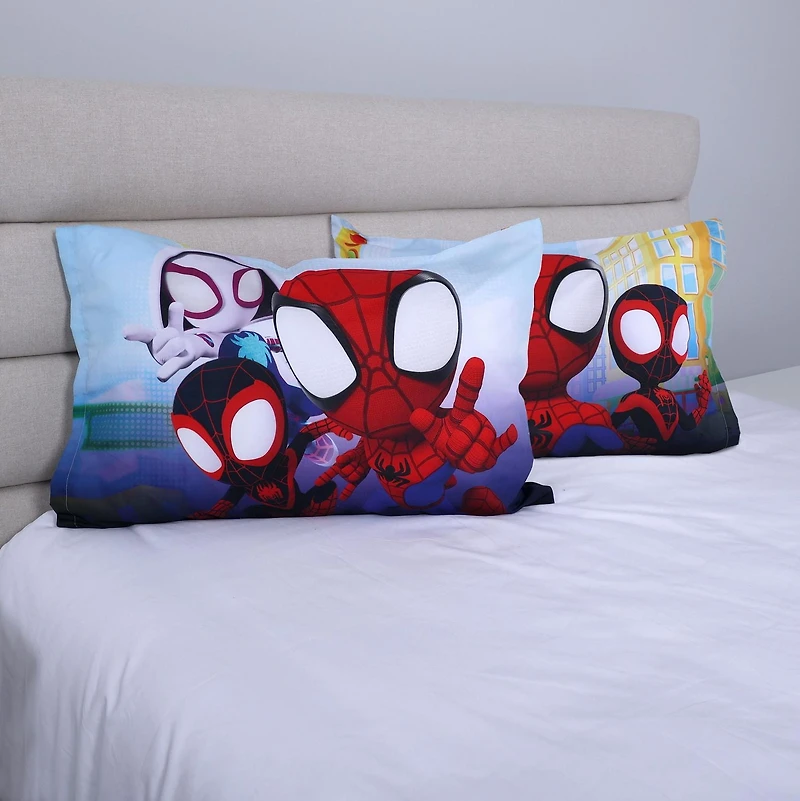 Marvel Spidey & Friends Taies d'oreiller 2 pièces
