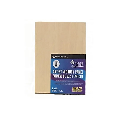PANNEAU DE BOIS D'ARTISTE 8"X10" PANNEAU DE BOIS
