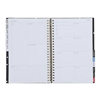 Le planificateur classique Happy Planner de 12 mois, de juillet 2023 à juin 2024, 17,8 cm x 23,5 cm, Champ Doré