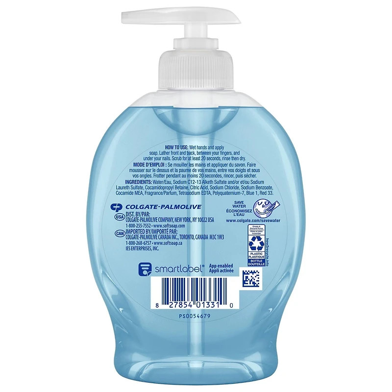 Softsoap Limited Edition Blueberry Liquid Hand Soap, 221ml Pump Bottle