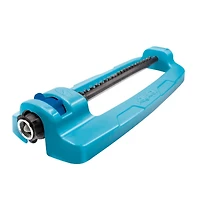 Arroseur oscillant à arrosage réglable et support en métal indestructible Aqua Joe SJI-OMS16