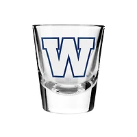 OFFICIALLY LICENSED NHL 2 PACK SHOT GLASS SET WINNIPEG BLUE BOMBERS