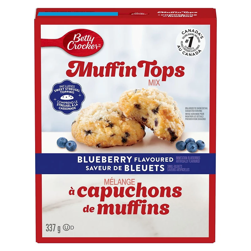 Betty Crocker Muffin Tops Blueberry Flavoured