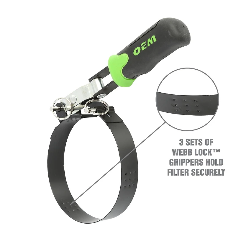 Clé à pivot 4 dans 1 pour filtre à huile OEMTOOLS