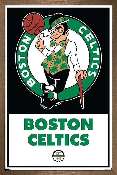 NBA Boston Celtics - Logo 21 Wall Poster, 14.725" x 22.375"