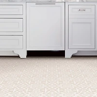 FloorPops Ensemble de 20 carreaux de sol Parthanon autocollants