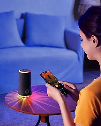 Haut-parleur portatif soundcore Glow Bluetooth - Noir