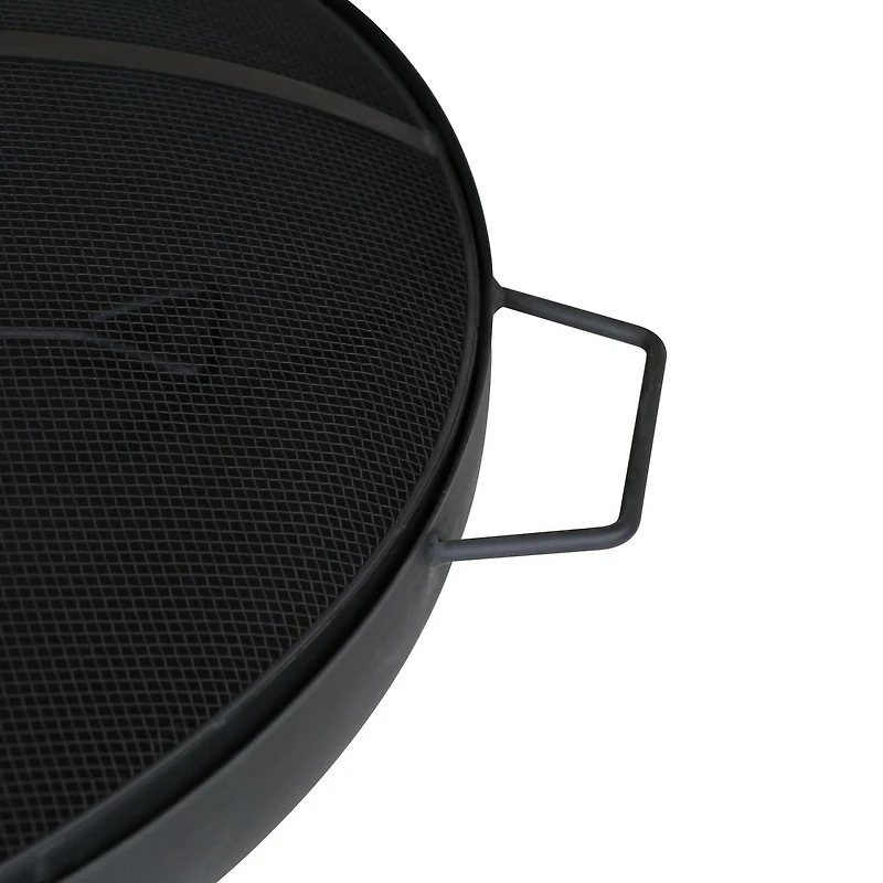 31.5 In. Round Steel Fire Pit
