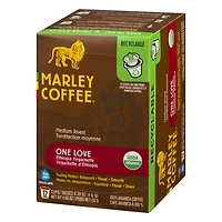 Café Yirgacheffe d'Éthiopie à la torréfaction moyenne One Love de Marley