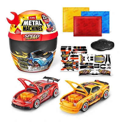 Metal Machines Speed Heroes by Zuru, build and race your own race car