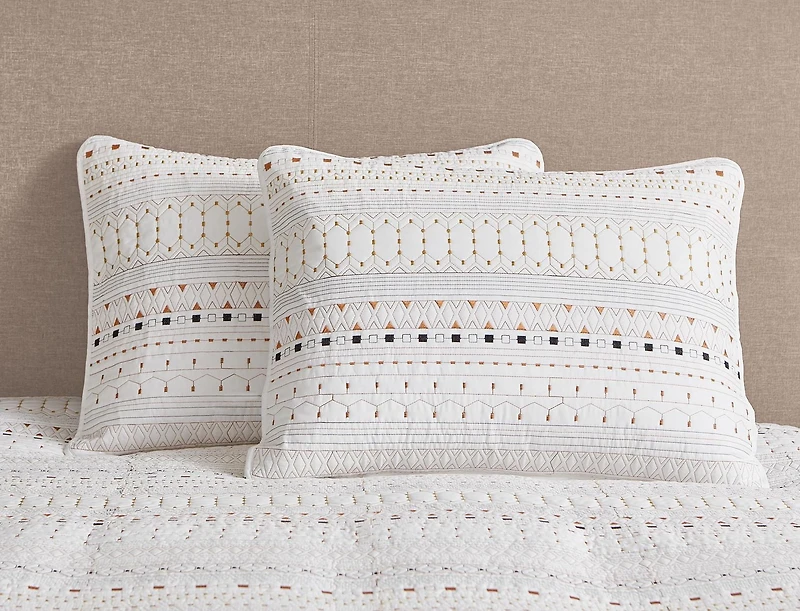 Ensemble de courtepointe 3 pieces Delmeza