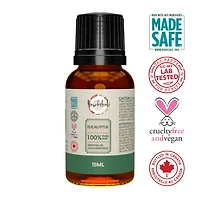 Buhbli Brands – Huile Essentielle d’Eucalyptus 100 % Pure, 15 ml Certifié biologique