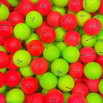 Mulligan - 100 Vice Mix AAA Recycled Used Golf Balls, Color