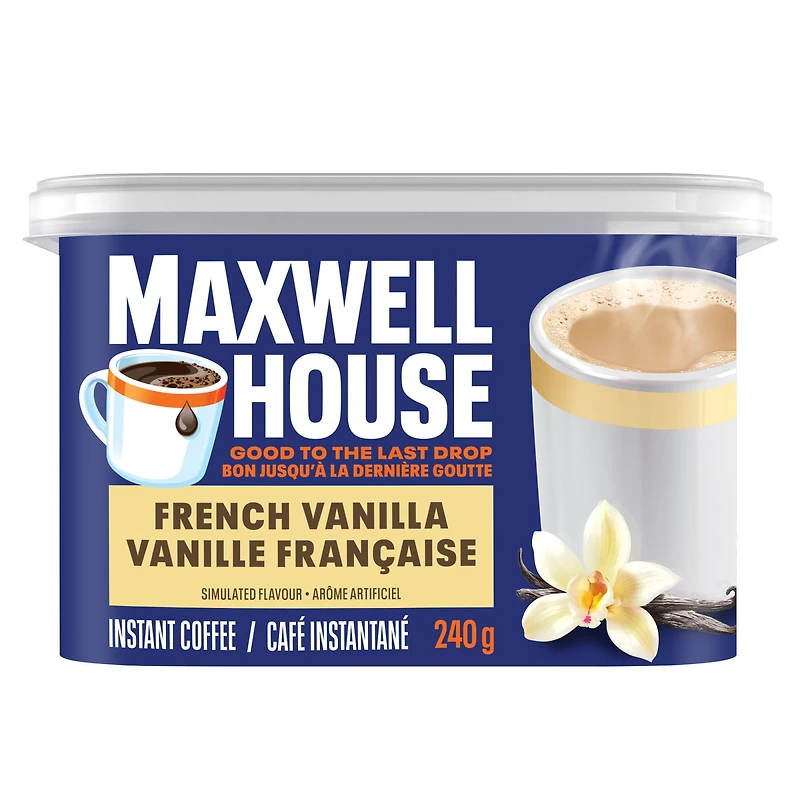 Café Vanille Française Mélange Instantané De Boissons Au Café 240g