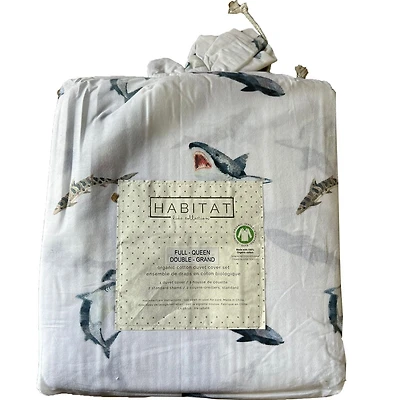 Ensemble de literie avec housse de couette en coton biologique Johnson Home