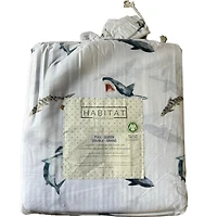 Ensemble de literie avec housse de couette en coton biologique Johnson Home