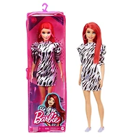 Barbie Fashionistas Poupée 168, buste petit, cheveux longs roux