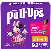 Pull-Ups Girls' Potty Training Pants, Economy Pack, Size: 2T - 6T, Size: 2T - 6T | 104 - 66 Count