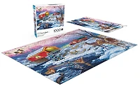 Buffalo Games - Le puzzle Darrell Bush - Christmas in the Country - en 1000 pièces