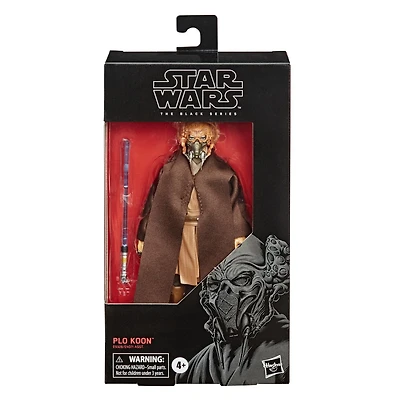 Star Wars The Black Series, figurine articulée Plo Koon de 15 cm de Star Wars : La Guerre des Clones, pour enfants, à partir de 4 ans