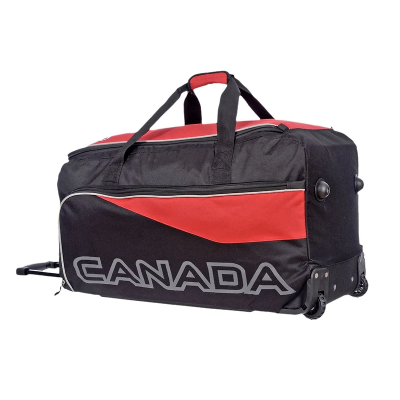 CA 28IN WHLD DFL BLK, Rolling sports duffle bag